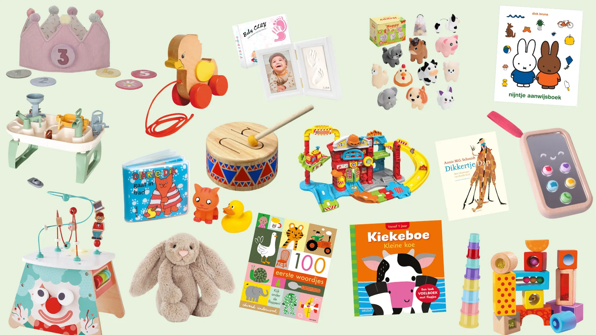 Cadeau voor een baby van 1 jaar: 29 ideeën leuker dan het inpakpapier
