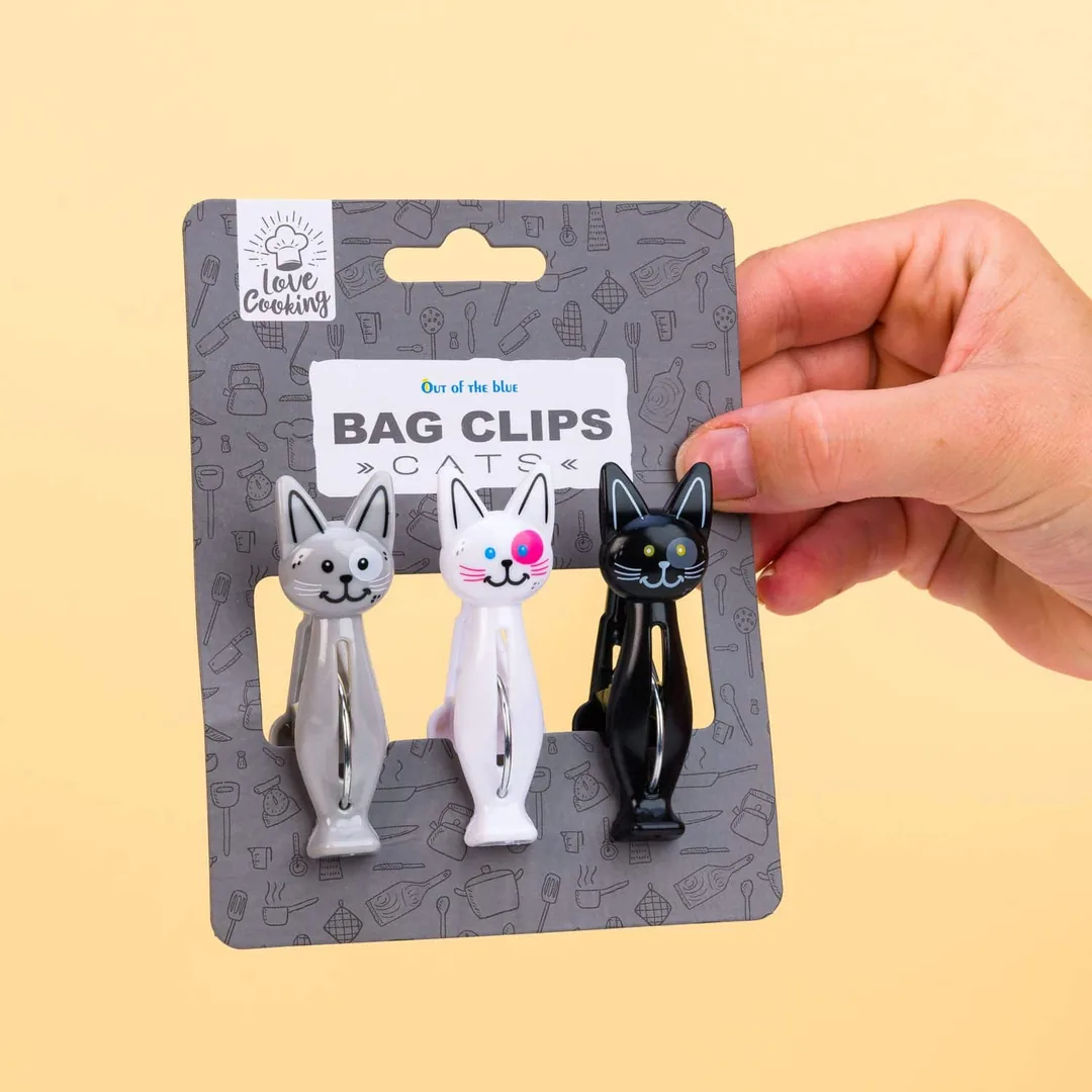 Afsluitclips kat