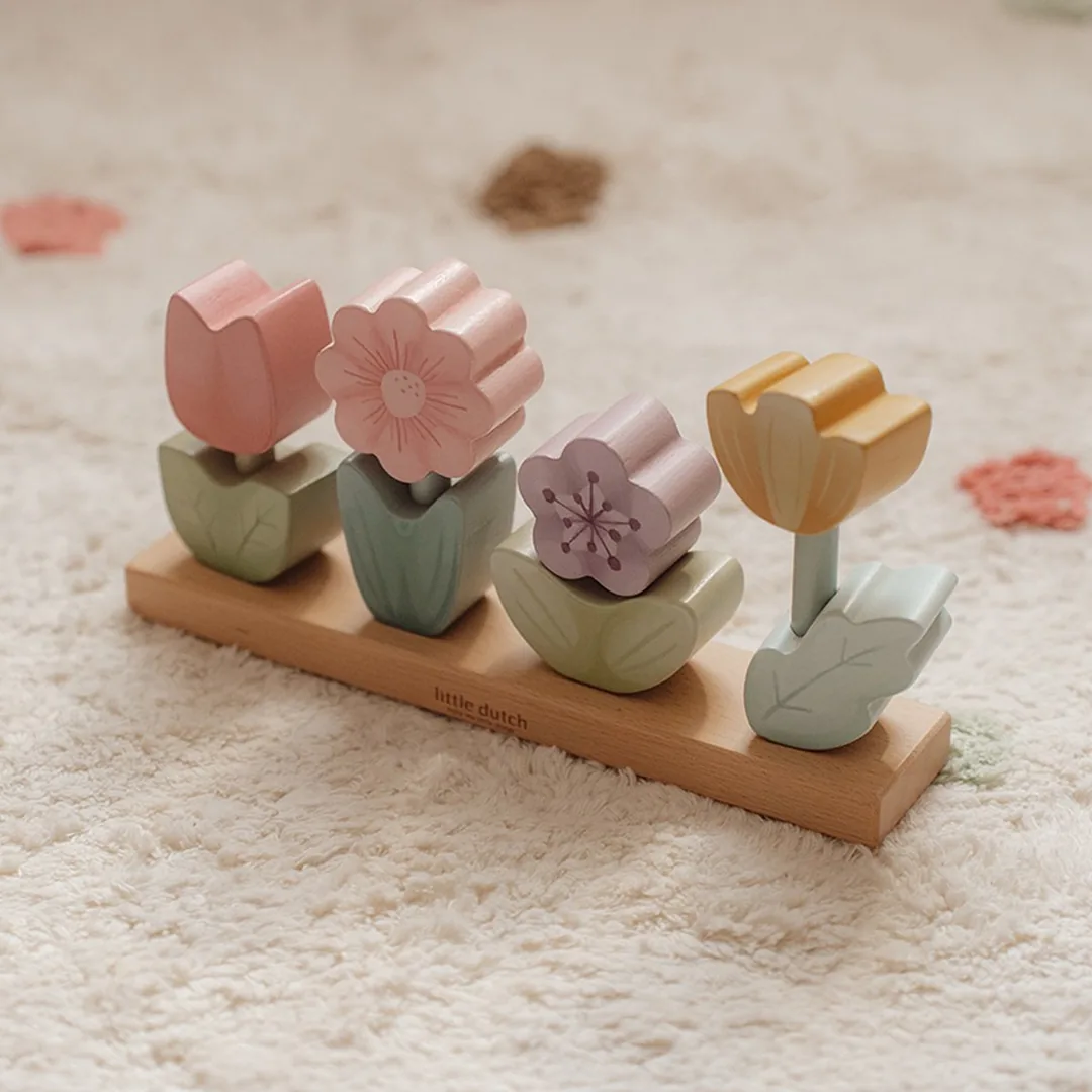 Bloemen stapelaar