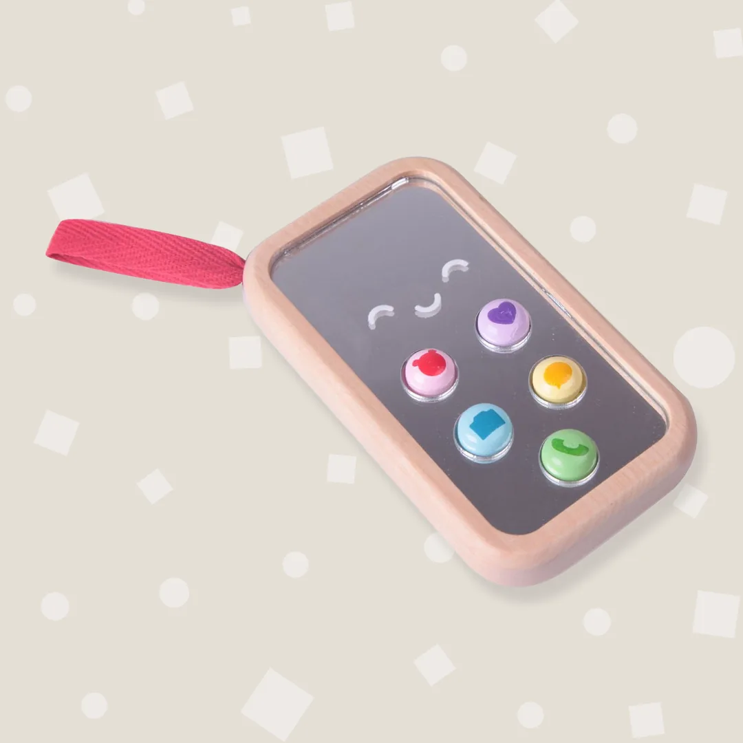 Houten telefoon